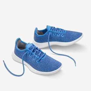ALLBIRDS blue tree runners sneaker